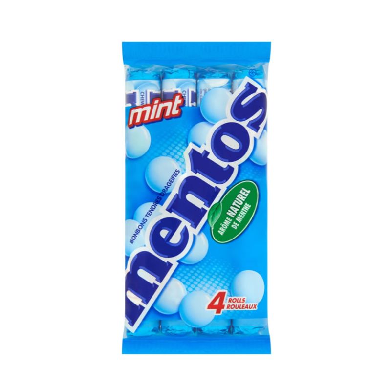 MENTOS Bonbons dragéifiés aromatisés à la menthe