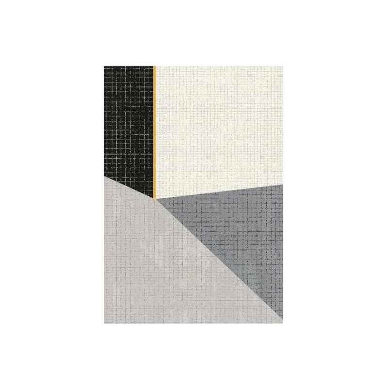 PAPERFLOW Tapis Canvas en polypropylène multicolore, tissage velours, L120 x H0,75 x P170 cm