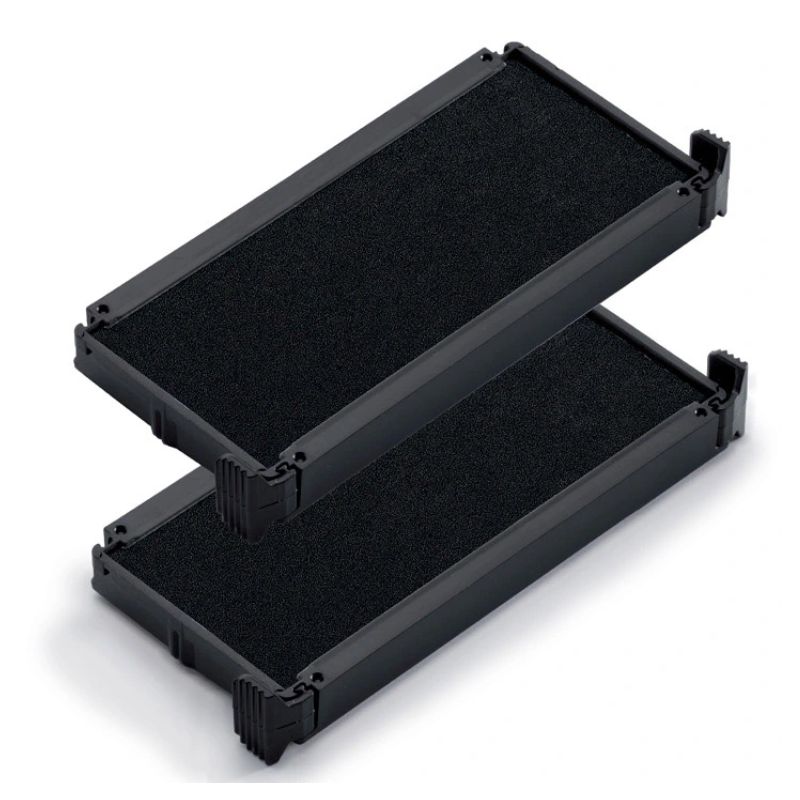 Cassette encrage trodat 6/4913 pour tampon encreur printy coloris noir pack 2 unites.