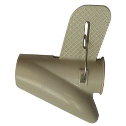 Organisateur de câbles avec outil d'insertion 1.50m diam 28mm beige